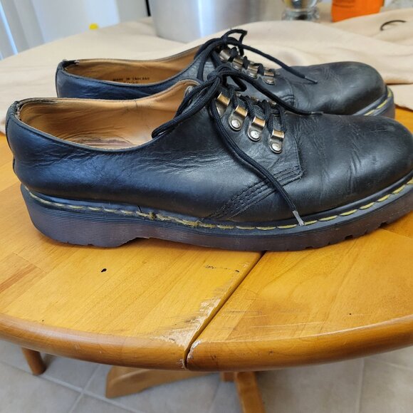 Dr. Martens Other - Vintage Dr Martens black tunnel loop eyelets England Rare